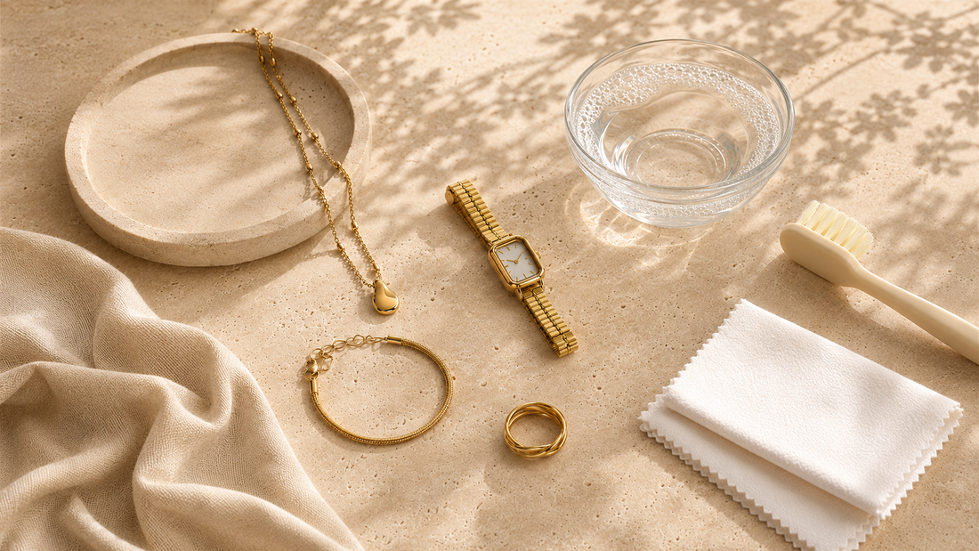 Comment entretenir vos bijoux en acier inoxydable — Guide complet