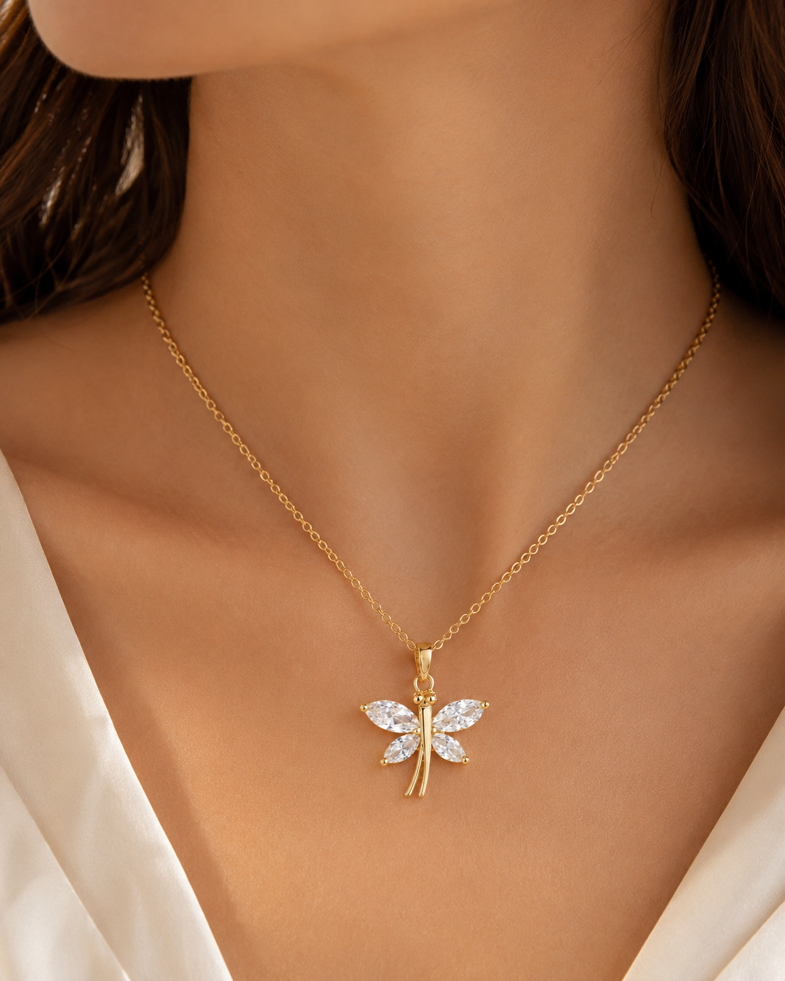 Collier Libellule