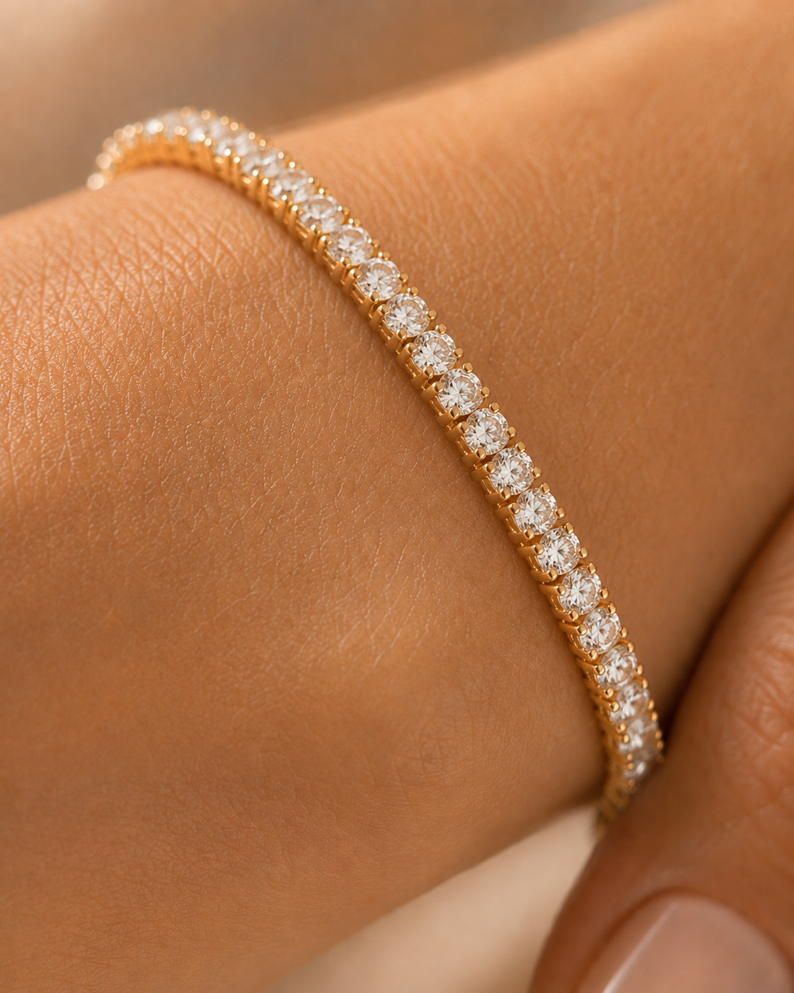 Bracelet Cristaux Ronds