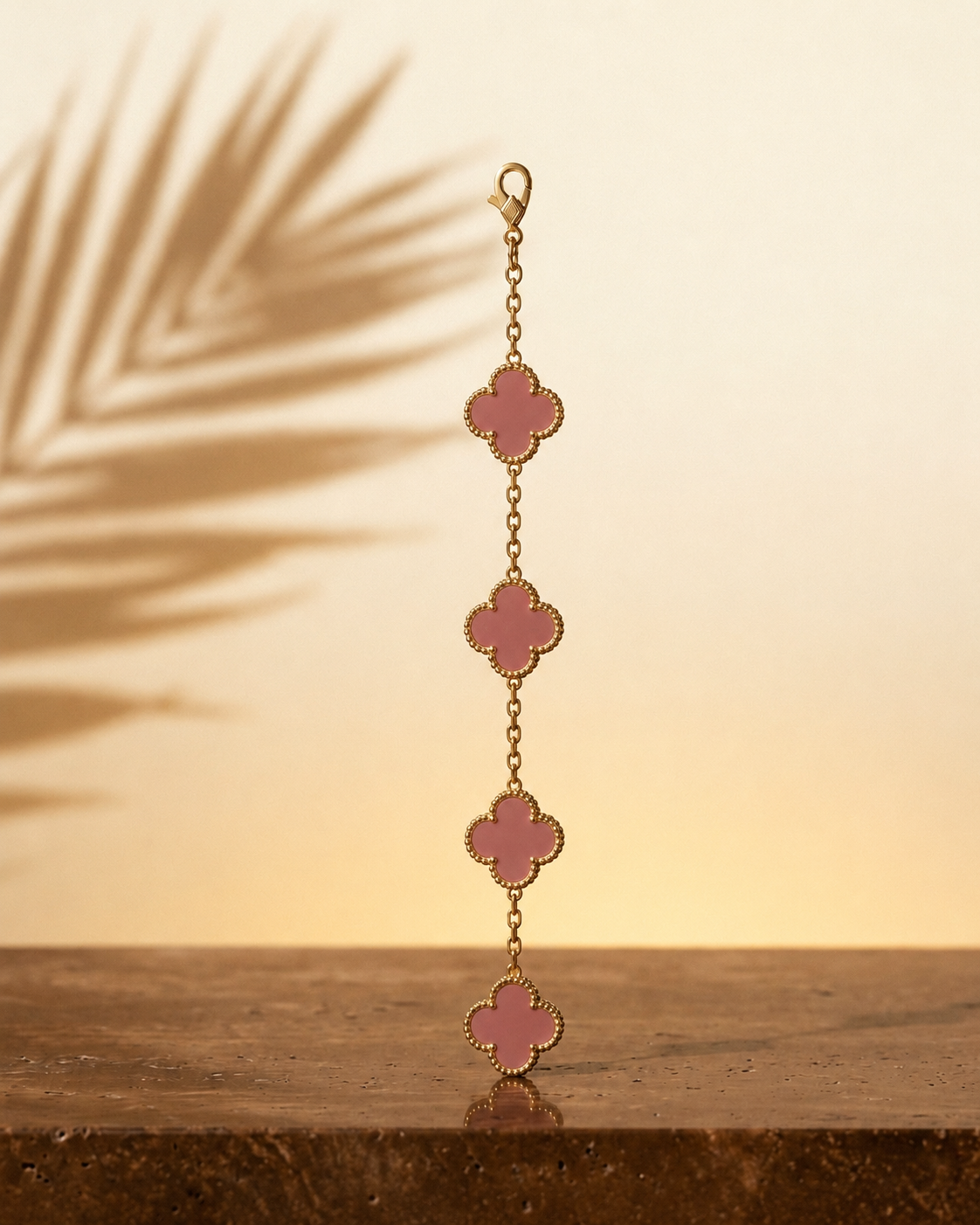 Bracelet Trèfle dore
