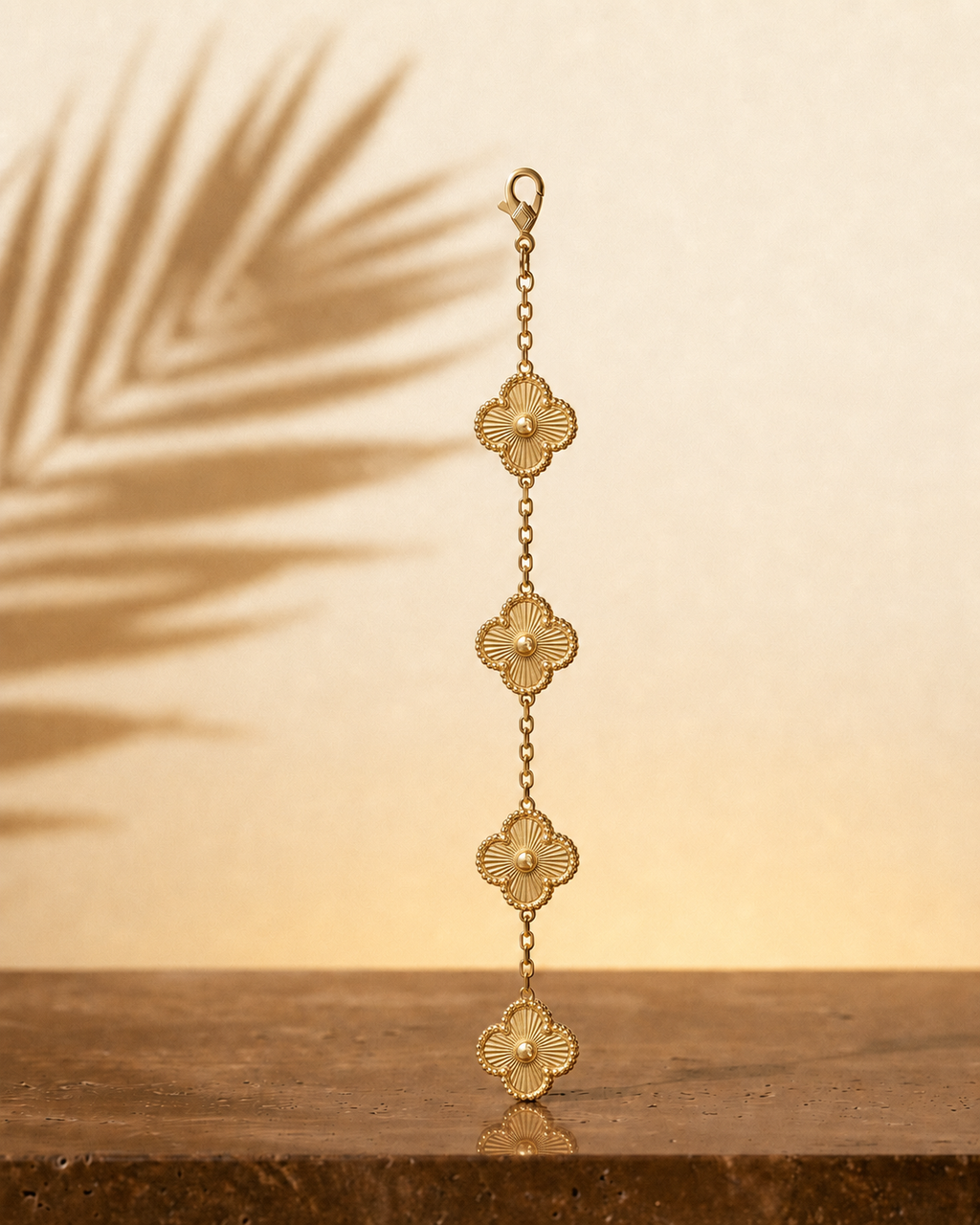 Bracelet Trèfle dore