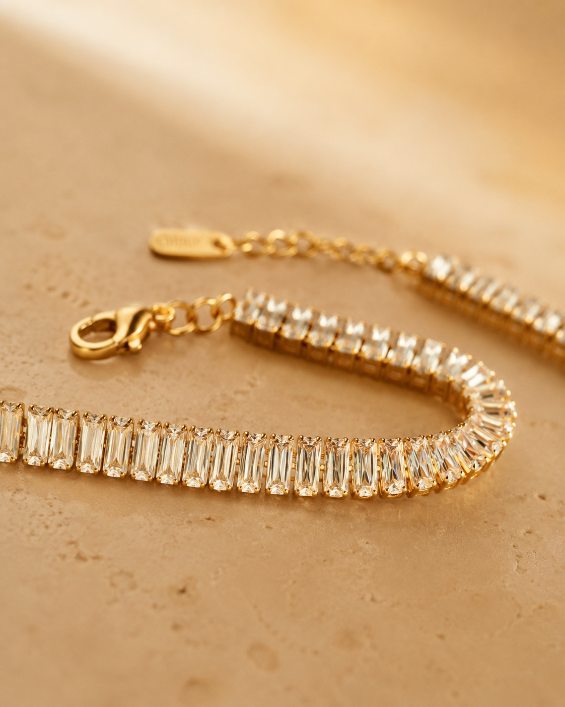 Bracelet Cristaux Baguette