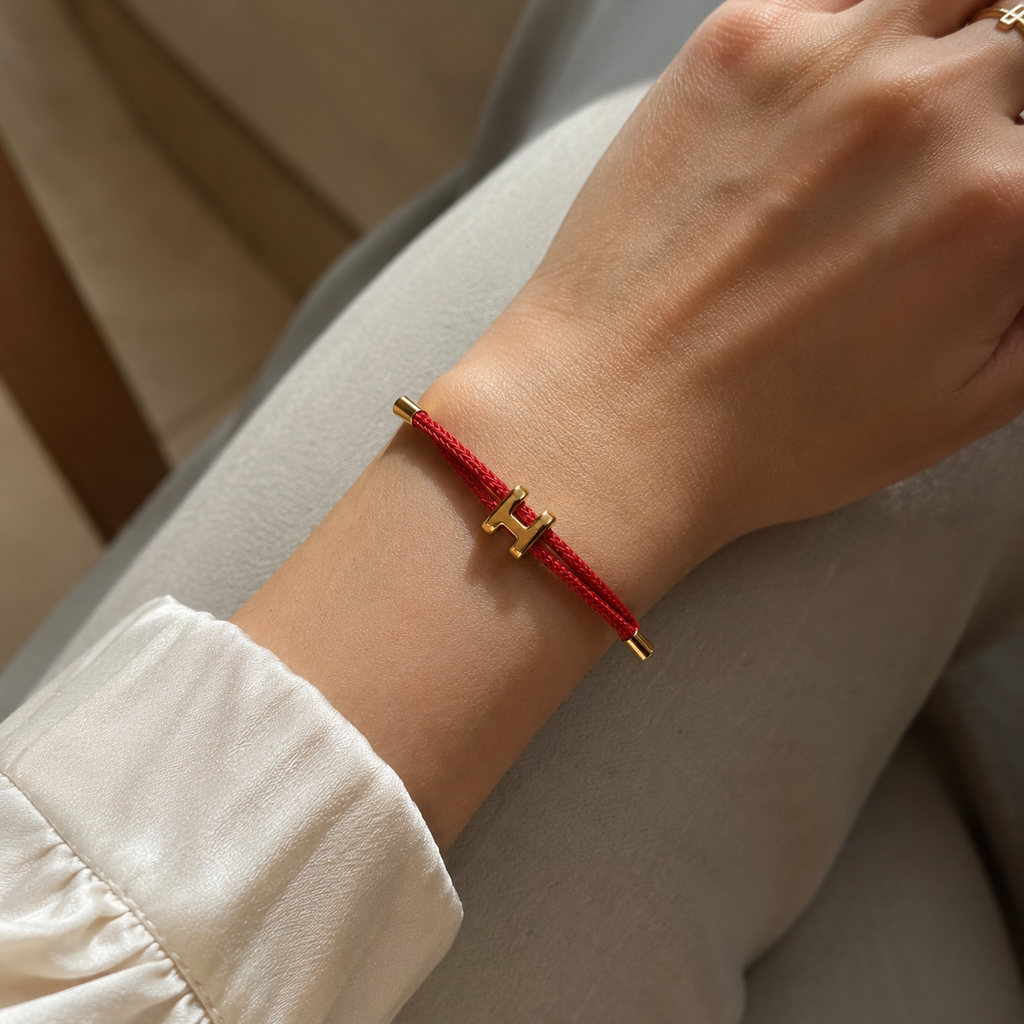 Bracelet Cordon Rouge